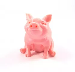 Piggy Sitting(Sir Pigglesfree): Single Extrusion Version