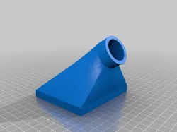 Race car air vent hose adapter