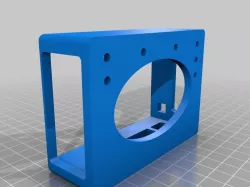 Raspberry Pi 3 B+ Case Case (Cyberpunk Keytar Casemod Mount)