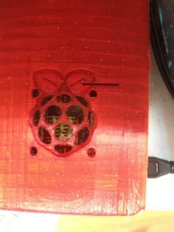 Raspberry PI 3 official case replacement camera and fan top