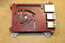 Raspberry Pi 4 Case, with short option and heat-set threadsert option