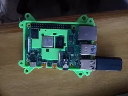 Raspberry pi 4 heatsink stabiliser/protector