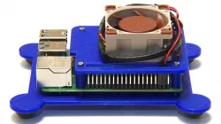 Raspberry Pi 4B Noctua 40mm fan mount