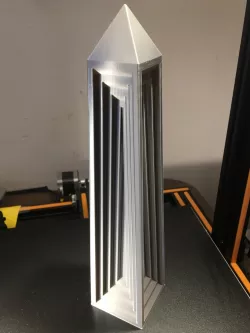 Recessed Obelisk