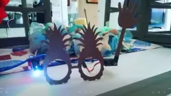 SALUTING PINEAPPLE GLASSES
