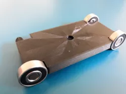 Simple DJI osmo pocket / action camera dolly