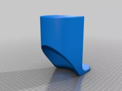 Single headrest cup holder
