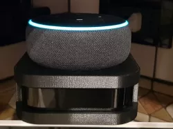 Support Alexa Echo Dot 3th gen & AppleTV 2th gen Holder - TV Sharp AQUOS LC-22LE320E - Standard VESA 75 mm