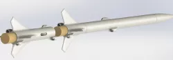Two-stage Rocket 18mm (fits 18x70mm B-D class motors)