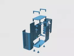 Update Atomic Pi Case (like MacPro2019)