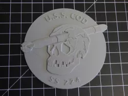 USS Cod Battle Emblem