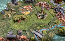 Wargaming Hex Tiles / Mighty Empires - Elf / Elven