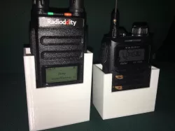 Yaesu FT-70D and Radioddity GD-77 holders