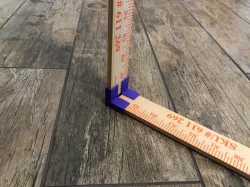 Yardstick building pieces