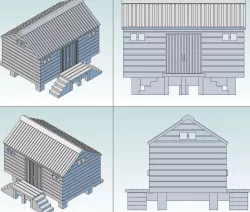 009 Gauge Provender Goods Shed