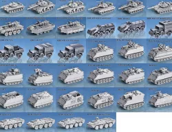 1-100 Modern Tanks and Vehicles