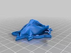 3D-mon Witcher Amulet Collection Fixed Cat Teeth