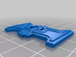 40K Inquisition Phone Charm