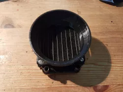 80mm Radiator to 100mm exhaust Hose Adapter -- 80mm Radiator zu 100mm Abluftschlauch Adapter