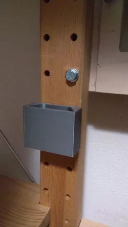Amazon Firestick remote holder for IKEA IVAR bookshelf