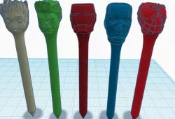 Avengers Golf Tees