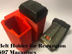 Belt Holder for Remington 597 Magazines