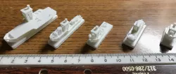Benchy Battleship Game Fleet