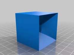 Calibration Cube Test Dinamic3D