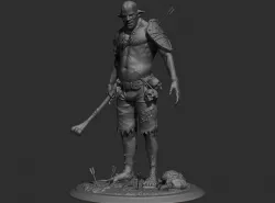 Cannibal tabletop figure