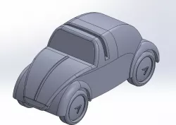 Card Holder - VW Beetle