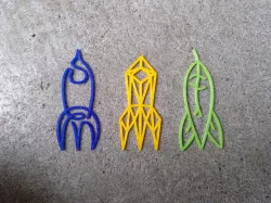 cccamp19 signet - 3 rockets - chaos communiction camp 2019 