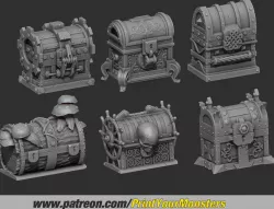 CLOSED TREASURE CHEST