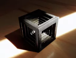 Cube inside a cube