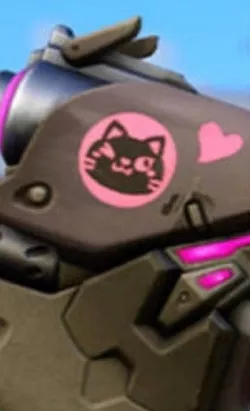 D.Va Black Cat Logo