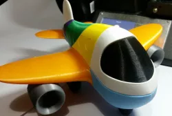 Deemoss Puzzle Plane Remix with inner magnets