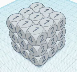 Dice made of Dice