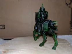 Dragonborn Great Weapons Fighter on Warhorse