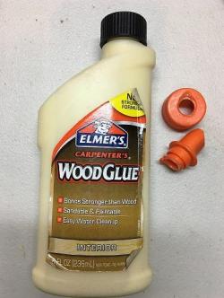 wood glue brush keeper by hobbyguyme, Download free STL model