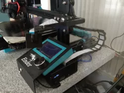 Ender 3 Pi Case with Pi Cam Mount and Cable Chain - Z Axis Clip On