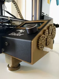 Ender 3 Pro - Station (LCD/Pi/Drawer Space/Steampunk Gears)