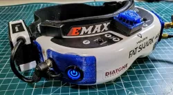 Fatshark HDO 16mm Power Button Mod (Doesn't Void Warranty) 