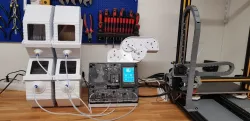 Filament dry storage and feed box