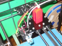 FLSun Cube Extruder Cable Strain Relief/Holder i2