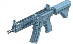 HK 416 rifle model