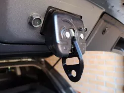 Hook for boot lid lock