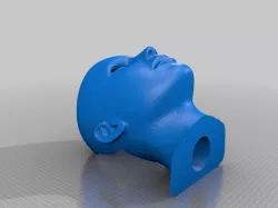 Human Head Model remixed for eyes animatronics