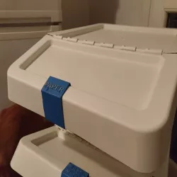 Ikea Sortera  snap-on label for recycling