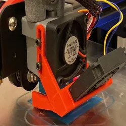 Improved Fan Duct for Nimble print head for Creality type