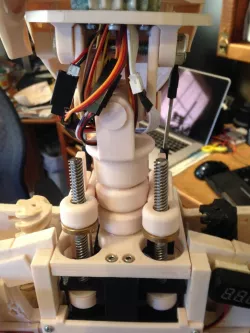 InMoov Two Servo Linear Drive Neck