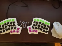 Iris keyboard keycaps
